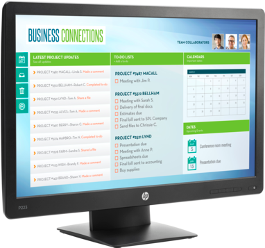 Hp Prodisplay P223 - Hp Prodisplay P223 21.5 Inch Monitor (474x356), Png Download