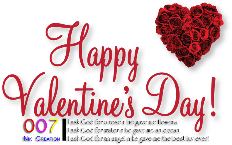 These Png Effects Can Be Use In Picsart , And Any Other - Happy Valentines Day 2018 (900x548), Png Download