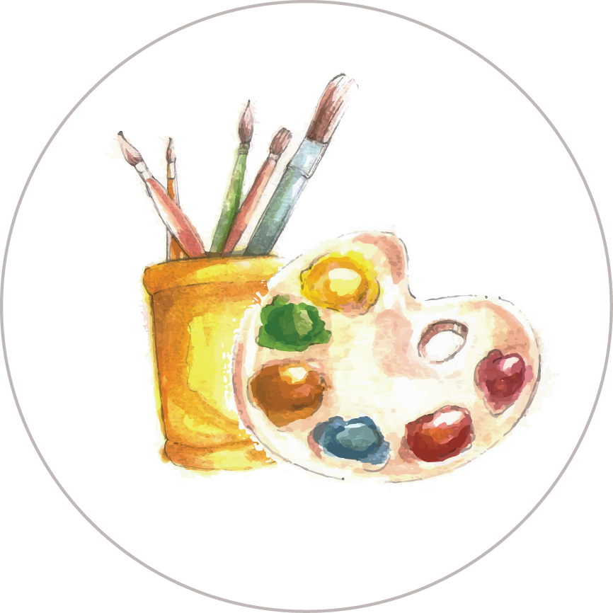 Fine Art Guided By Capa Kid's Fine Art Teachers - Art (866x866), Png Download