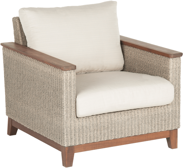 Coral Lounge Chair - Coral Woven Lounge Chair 7500 (1024x768), Png Download