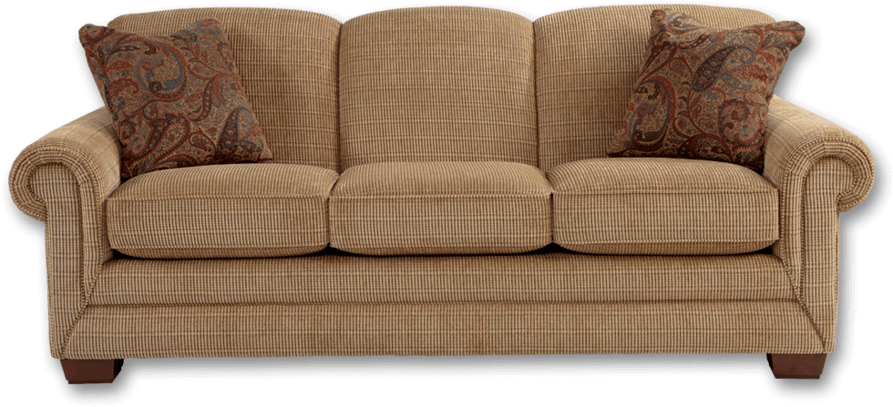 Tan Sofa Aqua Sofa - Couch (987x453), Png Download