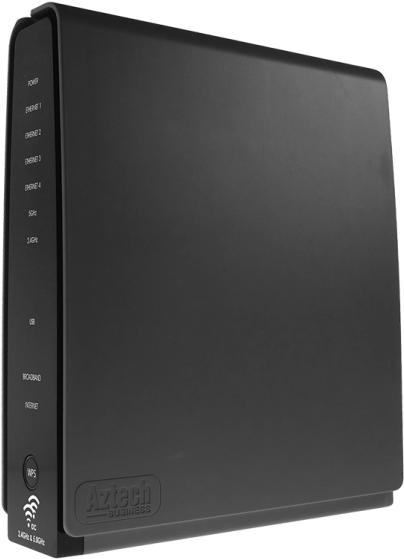 Aztech Adsl2 Wireless Ac Dual Band 4 Port Fibre Gateway - Aztech Dsl8900gr (600x600), Png Download