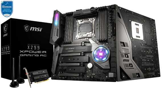 Intel X299 Motherboards X299 Xpower Gaming Ac - Msi X299 Xpower Gaming Ac (600x480), Png Download