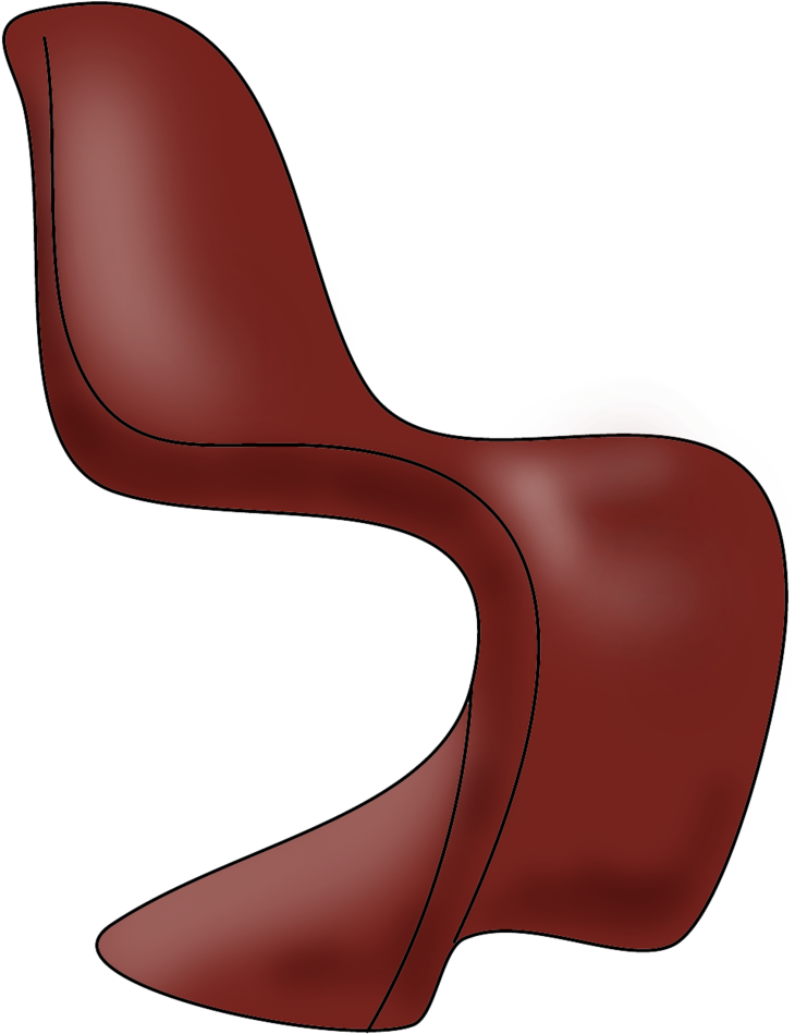 Robb Panton Chair - Panton Chair (1000x1229), Png Download