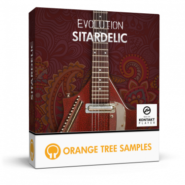 Electric Sitar For Kontakt - Orange Tree Samples Evolution Rock Standard (376x376), Png Download