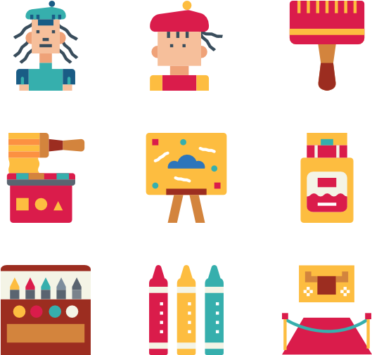 Artist - Paintbrush (600x564), Png Download