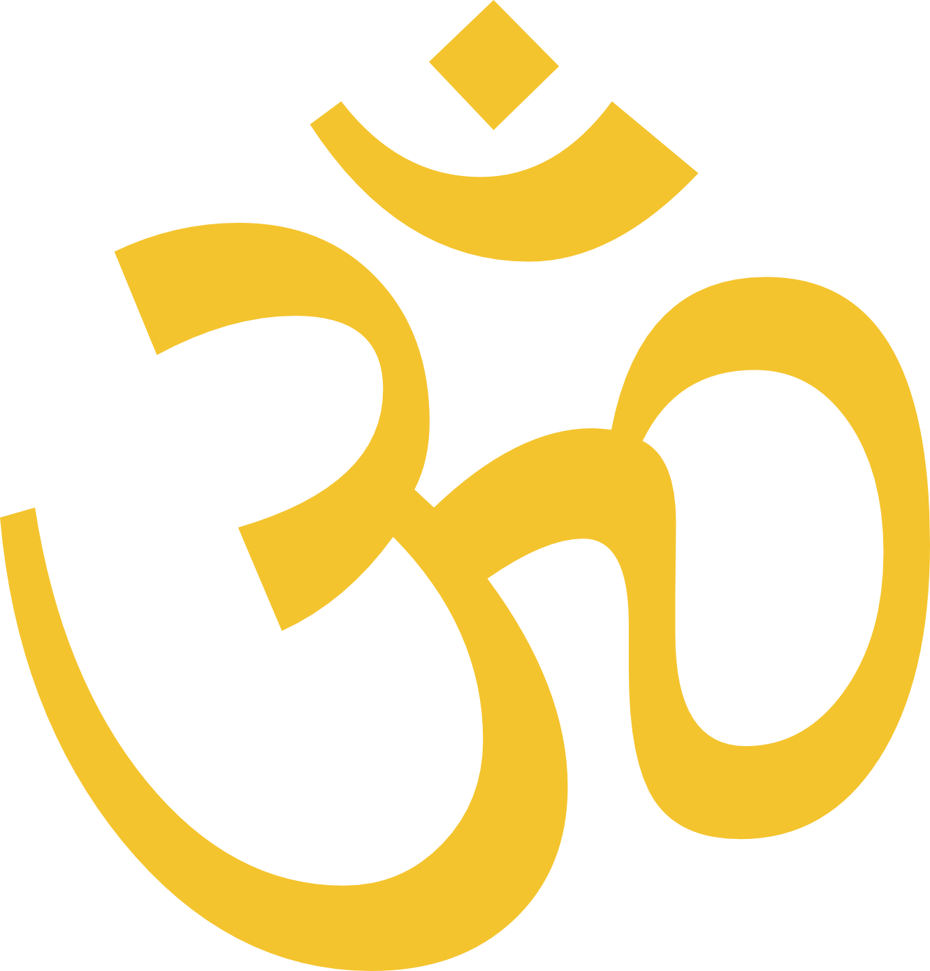 Om Clipart - Hinduism Symbol (1331x1390), Png Download