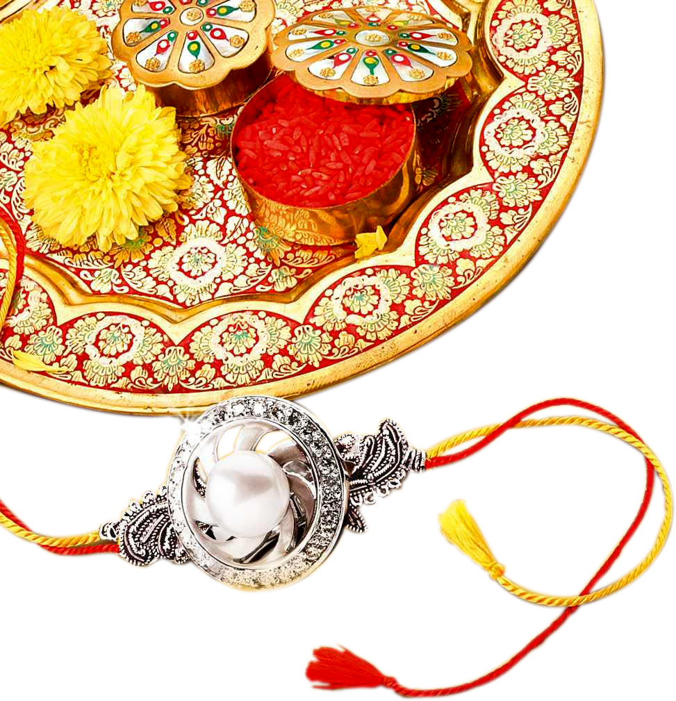 Raksha Bandhan Png Madangfx Moti Rakhi - Happy Raksha Bandhan 2018 (973x1009), Png Download