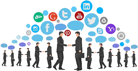 Social Media Influence On Business - Social Media Business Png (717x320), Png Download