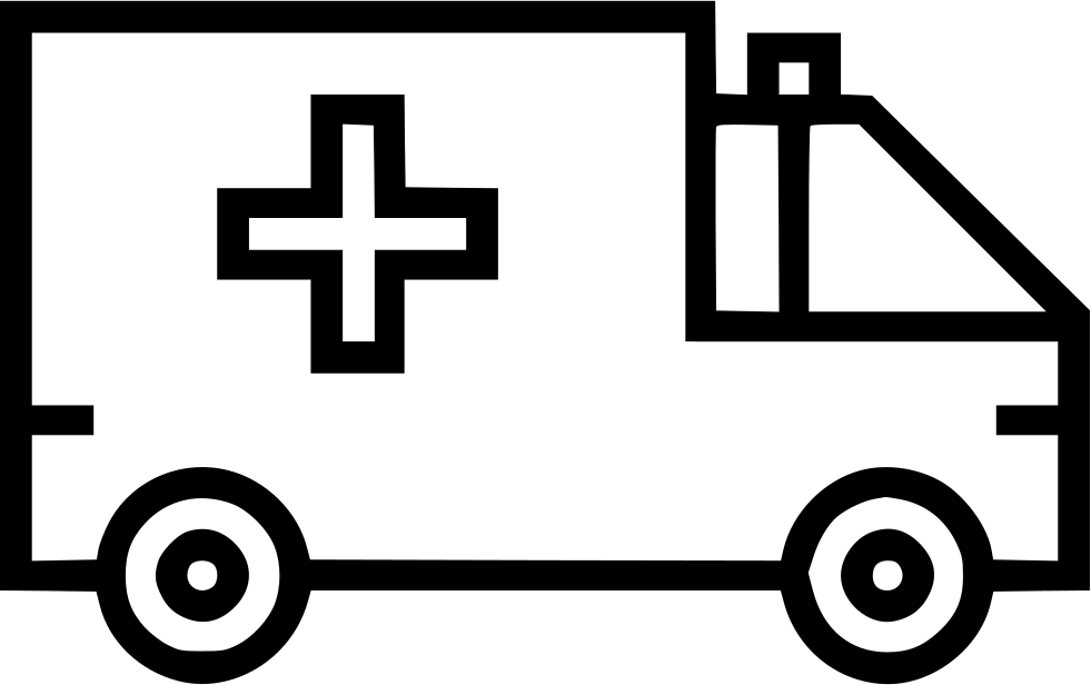 Ambulance Van - - Carro Ambulancia Png (981x616), Png Download