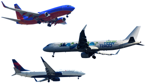 Aircraft, Transport, Travel, Technology - Transport (510x340), Png Download