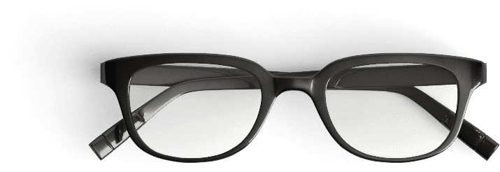 Object Glasses 2 - Transparent Material (1000x1000), Png Download
