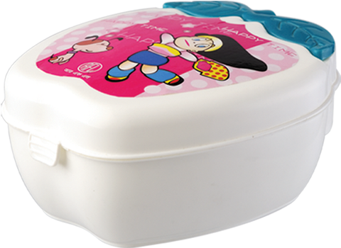 Apple Shape Tiffin Box - Baby Tiffin Box (500x600), Png Download