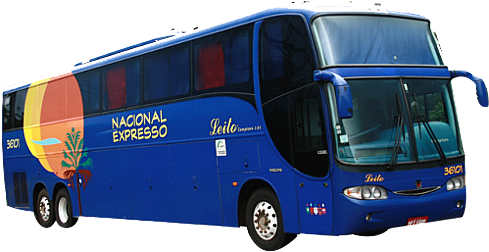 Travel Bus (500x297), Png Download