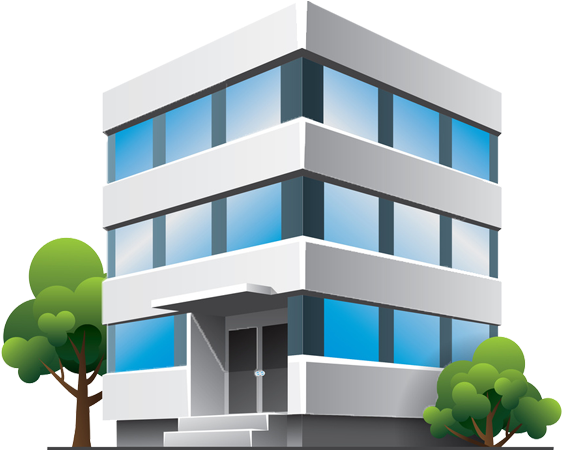 Contact Details - Building Images Png Hd (616x449), Png Download