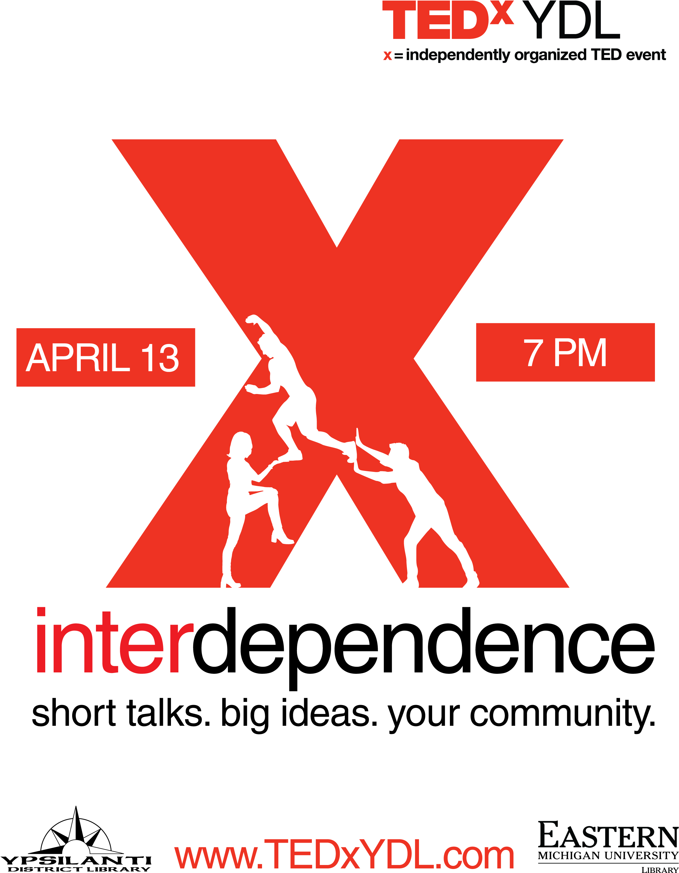 Tedxydl 2017 - Tedx (2550x3300), Png Download