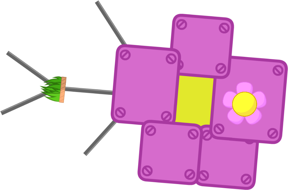 Hawaii Robot Flower - Wiki (930x612), Png Download