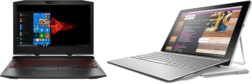 Authorized Hp Laptop Service Center Chennai - Omen Laptop - 17t Gaming (991x353), Png Download