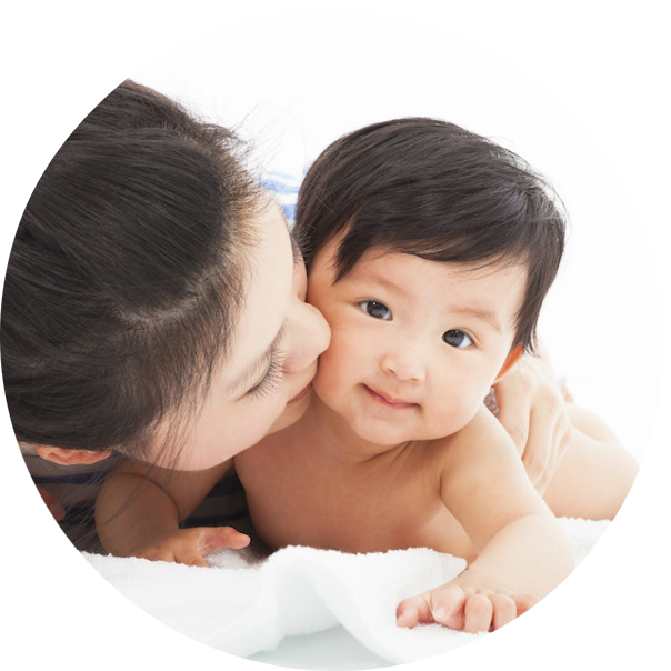 Thinking About Baby And You - Mẹ Và Bé Trai (604x604), Png Download