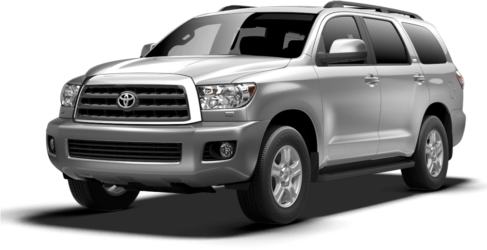 Beaver Toyota St - 2017 Toyota Sequoia Black (1000x581), Png Download