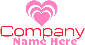 Radiating Hearts Logo - Logo (400x400), Png Download