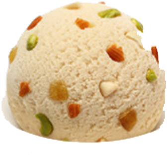 Mix Dry Fruit Ice Cream (500x500), Png Download