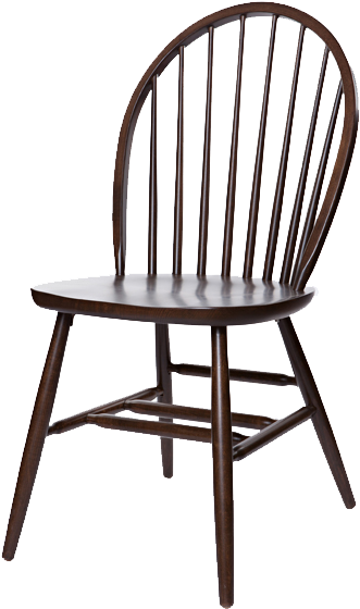 Chairs & Armchairs - Windsor Chair With Upholstery (600x600), Png Download