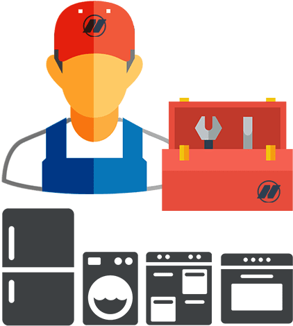 Electrician Clipart Fridge Repair - Washing Machine Parts Icon (600x600), Png Download