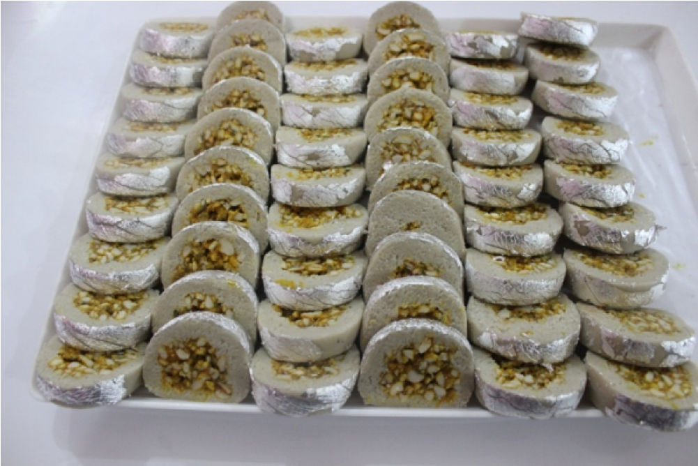 Kaju Roll - Kaju Katli (1000x1231), Png Download