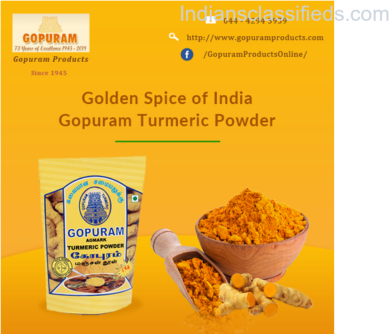 Kasthuri Turmeric Powder - Nature Tea Turmeric Root Powder - 100% From Nature (640x480), Png Download