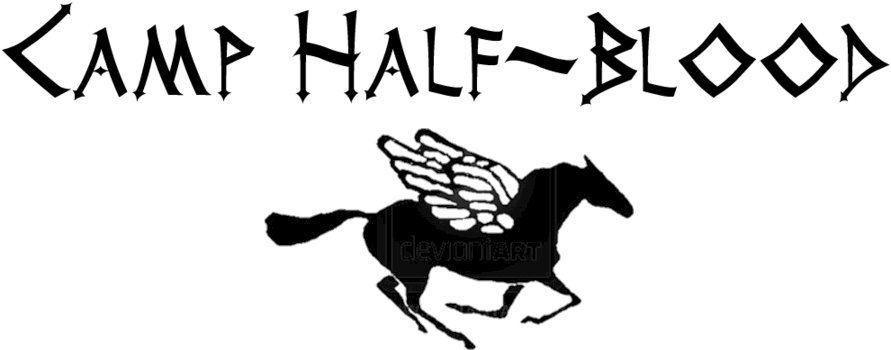 Camp Half-blood Logo By Daynjerzone On Deviantart - Percy Jackson Camp Half Blood Logo (900x453), Png Download
