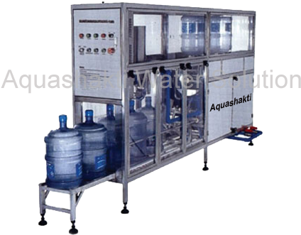 20 Ltr Jar Washing And Filling Machine - 20 Ltr Jar Filling Machine (552x336), Png Download