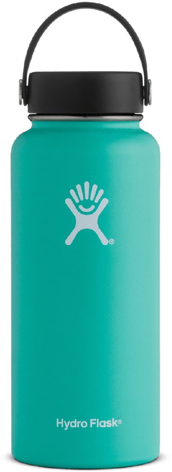 Ywam Newcastle Water Bottle - 32 Oz Teal Hydro Flask (652x1024), Png Download