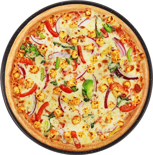 Indian Style Veg - Indian Veg Pizza (630x630), Png Download