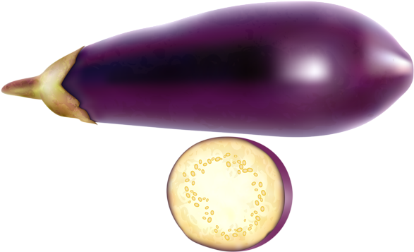 0, - Transparent Background Gif Eggplant (600x367), Png Download