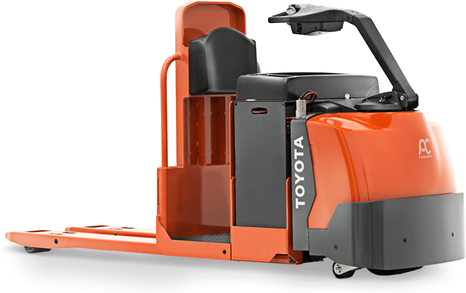 Center-controlled Rider Pallet Jack - Ride On Electric Pallet Truck (928x580), Png Download