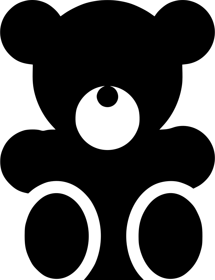 Teddy Bear - - Teddy Bear Icon Free (752x980), Png Download