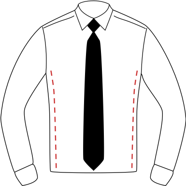About Our Tall Fit - Long-sleeved T-shirt (385x392), Png Download