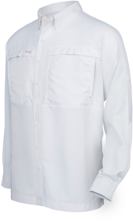 Shop Now - Men White Long Sleeve Collar Shirt Png (480x480), Png Download