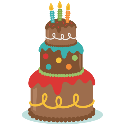 Free - Birthday Cake Cute Png (432x432), Png Download