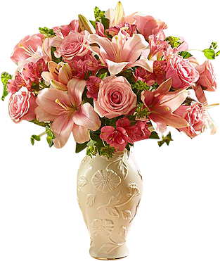 Lovely Blooms In Lenox In Houston, - Posy Flowers (345x378), Png Download