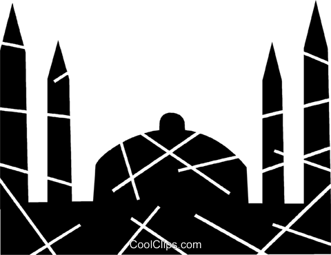 Hindu Temple Royalty Free Vector Clip Art Illustration - Illustration (480x370), Png Download