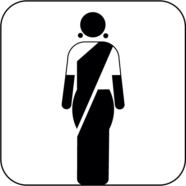 Png B/w - Indian Toilet (598x599), Png Download