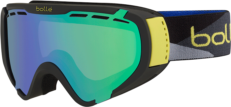 Bolle Explorer - Bollé Explorer Junior - Matte Black Camo/green (900x500), Png Download