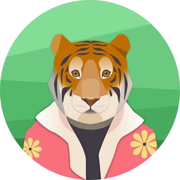 Tiger (600x600), Png Download