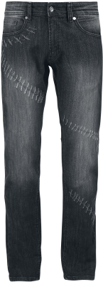 Carlos Black Men Jeans Black 98% Cotton 2% Elastane - Jeans (400x400), Png Download