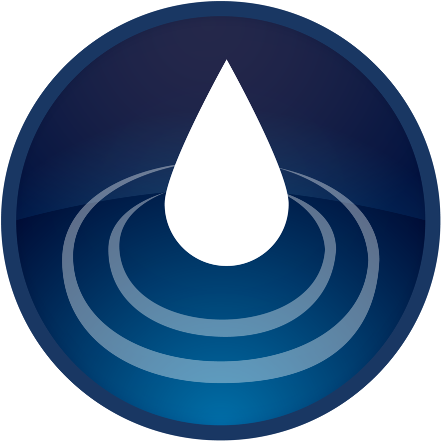 Water I Sound Effects Library - Circle (1024x1024), Png Download