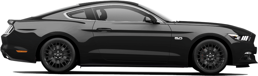 Mustang Absolute Black,0 - Ford Mustang Gt Black Price (980x390), Png Download