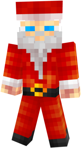 Yngwppng - Santa Claus Minecraft Png (640x640), Png Download