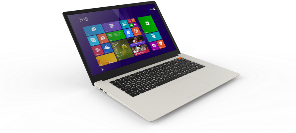 13 - Leader Sc407 14" Intel Quad Core Notebook 2gb 32gb (1000x481), Png Download